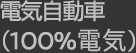 電気自動車（100%電気自動車）
