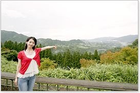 標高513メートルにある国見ケ丘からの景色。展望台付近までは車で登れるので、便利で楽です。 標高513メートルにある国見ケ丘からの景色。展望台付近までは車で登れるので、便利で楽です。