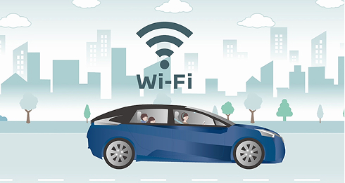 『docomo in Car ConnectⓇ』なら車内で高速Wi-Fiが使い放題。ゲーム、音楽、映画…さまざまなコンテンツが容量無制限で楽しめます。