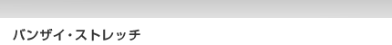 バンザイ・ストレッチ