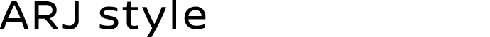 ARJ style