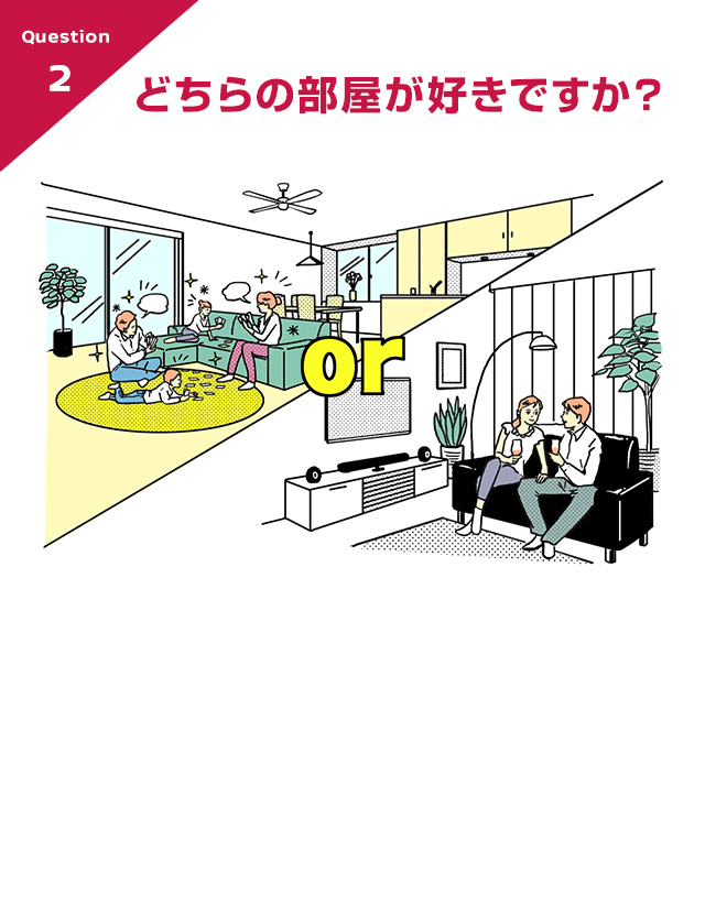 Question 2 �ǂ���̕������D���ł����H