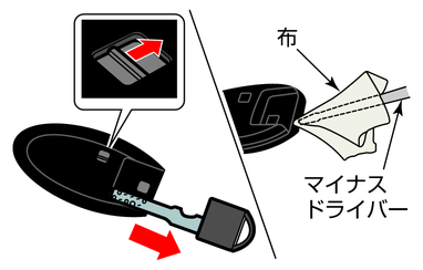 日産　GT-R 取扱説明書　+ナビマニュアル 日産：NISSAN GT-R [ GT-R ] スペシャル 取扱説明書 ｜ 電池の交換のしかた