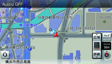 地図の縮尺を変える 地図の縮尺を変える