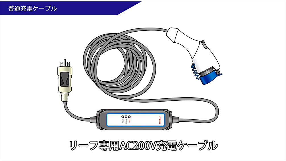 新品未使用日産リーフ充電ケーブル 3NK5E 収納バック付き 136 おまけ