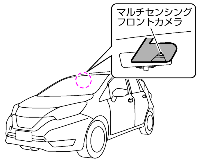 ノート用 カメラアッセンブリーフロントビユーノート 284F1-3VA1A 日産純正部品 日産&frasl;NISSAN ノート&frasl;NOTE E13 フロントカメラ 284F1-6XJ0D｜Yahoo