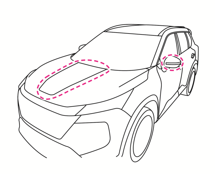 エクストレイル　破損箇所 日産：エクストレイル [ X-TRAIL ] 取扱説明書 ｜ 外装のお手入れ