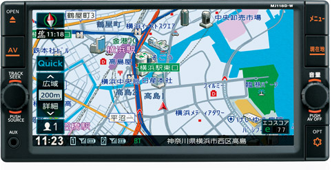 日産純正カーナビMJ118D-A