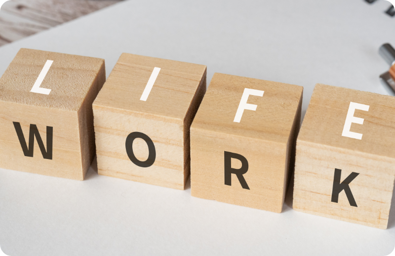 仕事もプライベートも大切にしたい！