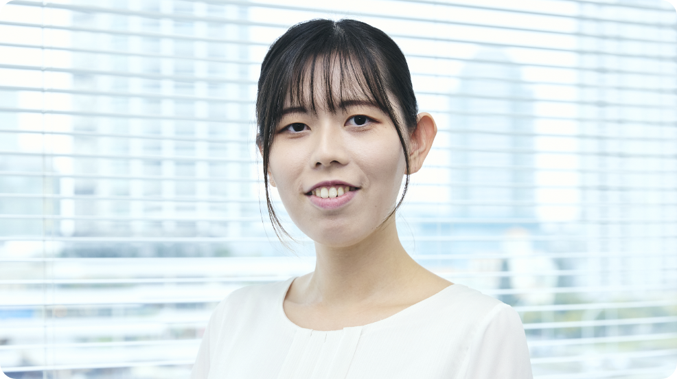 パーツアドバイザー（営業事務）椎田 真由子さん（2019年入社 7年目）