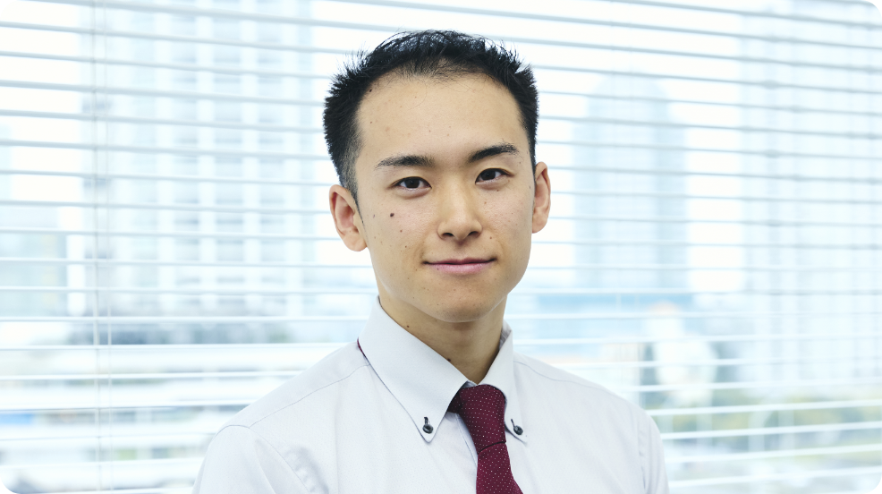 パーツアドバイザー（法人営業）白川 和馬さん（2023年入社 3年目）