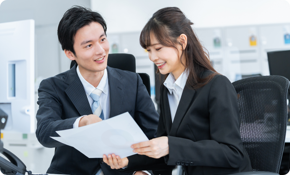 OJT等実践に即した教育を展開