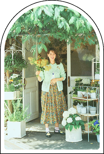 お花屋さんでときめくお花との出会い。