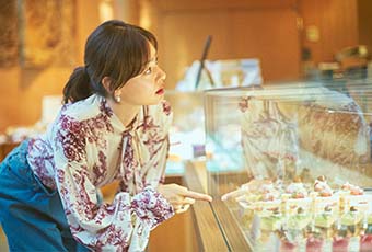 王道のショートケーキがやっぱり気になる。