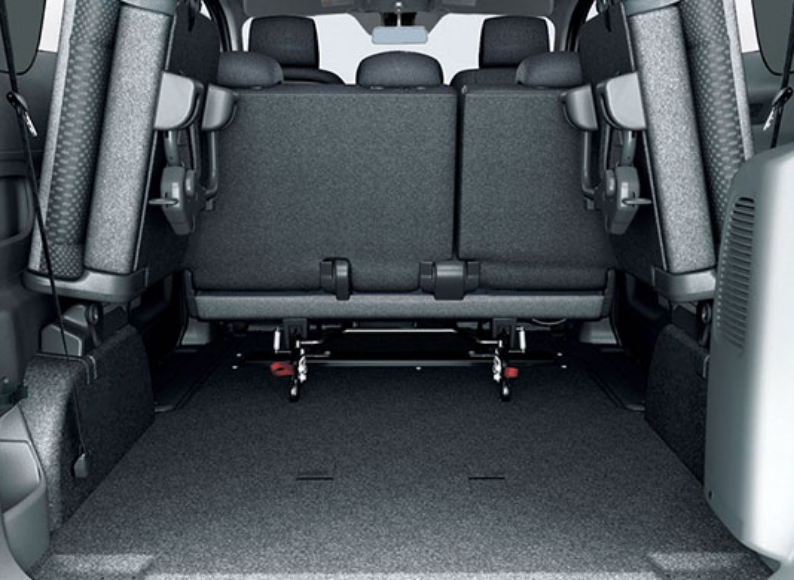 広いラゲッジ空間