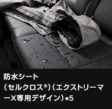 防水シート（セルクロス®）（エクストリーマーX専用デザイン）